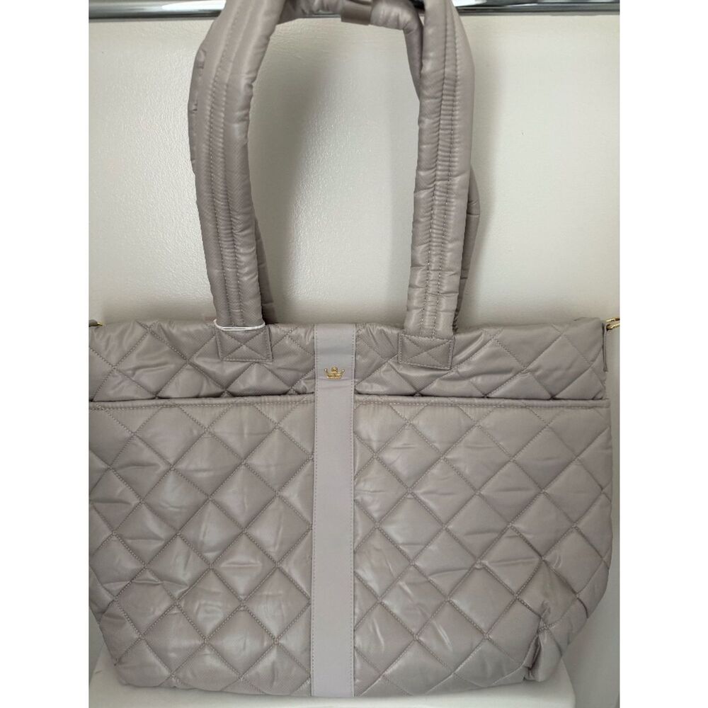 Oliver Thomas Wanderlust Tote XL in DOVE GREY, NWT sealed in packaging